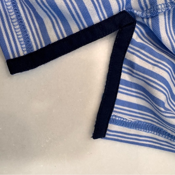 Ralph Lauren Golf Pro Fit Performance Mens Shirt Blue & White Stripe Sz L  NWOT - Picture 10 of 13